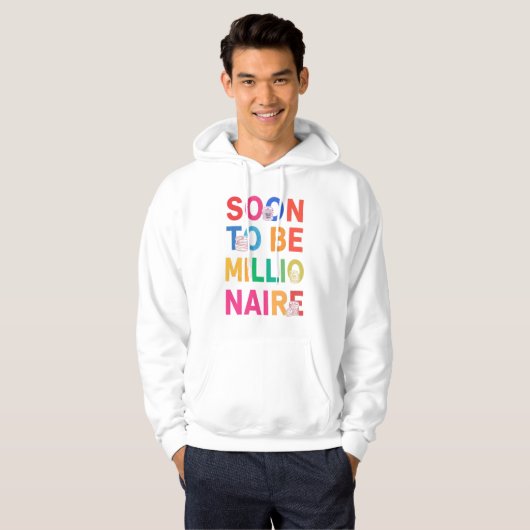 Soon to Be Millionaire Hoodie パーカ (正面フル)
