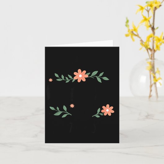 Soon To Be Nana 2026 - First Pregnancy Announcemen カード (黄色い花)