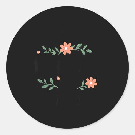 Soon To Be Nana 2026 - First Pregnancy Announcemen ラウンドシール (正面)