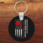 Soon To Be Pawpaw Est.2026 Father's Day First Time キーホルダー (正面)