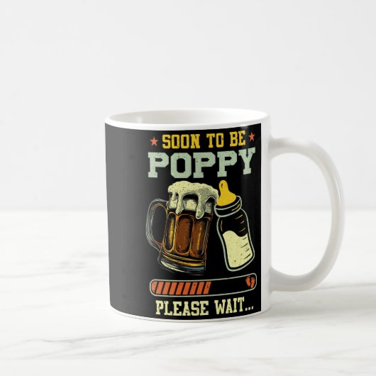 Soon To Be Ppy Est 2025 Pregnancy Announcement L  コーヒーマグカップ (右)