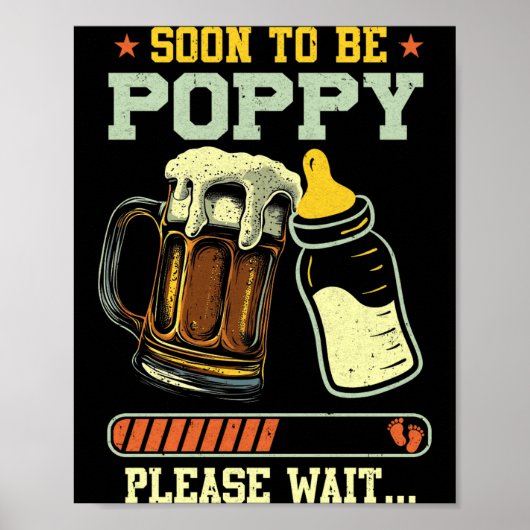 Soon To Be Ppy Est 2025 Pregnancy Announcement L  ポスター (正面)