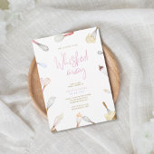 Soon to be whisked away bridal shower 招待状