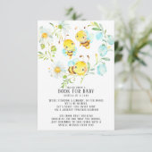 Soon to Bee Family of 3 Bee Book forベビー エンクロージャーカード (スタンド正面)