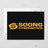 Soong Cybernetics - Noonien Soong ポストカード (正面/裏面)