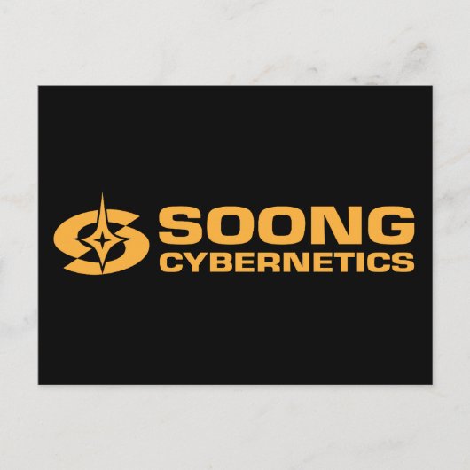 Soong Cybernetics - Noonien Soong ポストカード (正面)