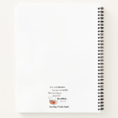 「Soop - my お気に入りの foodle」レシピ ノートブック (裏面)