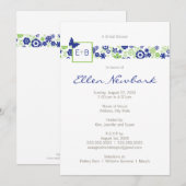 Soor Bridal Shawer結婚の招待 招待状 (正面/裏面)