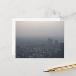 Soot-stained skyscrapers ポストカード