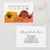 Soothing Desert Moon Meditation  ロイヤリティカード (正面/裏面)