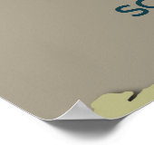 Sooty Shearwater Migration Map – Minimalist ポスター (角)