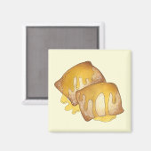 Sopaipilla Sopapilla Cachanga Sopaipaフライドペストリー マグネット (正面/裏面)