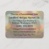 SophiaのDayleによって円形にされるエレガントなプロフェッショナル 名刺 (裏面)