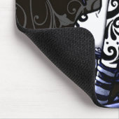 "Sophia"のゴシック様式青い入れ墨の妖精のマウスパッド マウスパッド (コーナー)