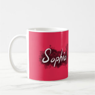 Sophia -マグのあなたの名前-最も最高のなギフト のkuandika コーヒーマグカップ