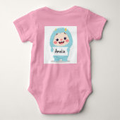 Sophia's Super Sweet Monster ベビーボディスーツ (裏面)