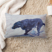 Sophieの枕ラブラドル・レトリーバー犬 ランバークッション (ブランケット)