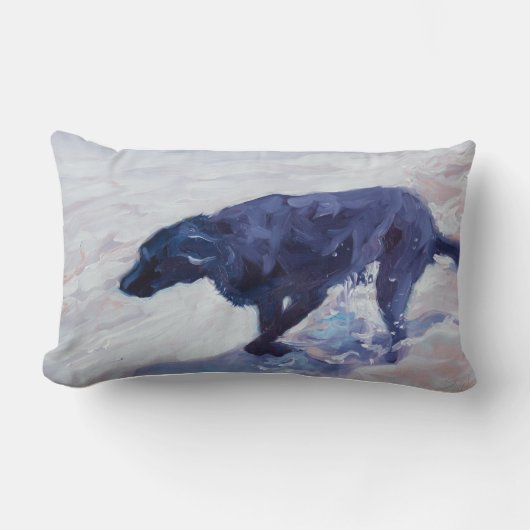 Sophieの枕ラブラドル・レトリーバー犬 ランバークッション (正面)