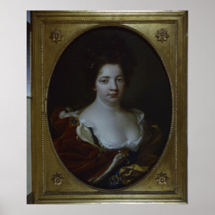 SophieシャーロットフォンPreussen、c.1690 ポスター