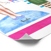 Sophieファンタジーヒーロー紙ドール – 遊またはディスプレイ ポスター (角)