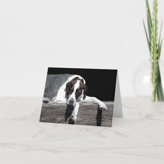 "Sophie" – 英語ポインターカード カード (正面)