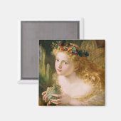 Sophie Anderson女性の公正な顔を取る マグネット (正面/裏面)