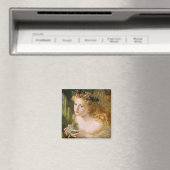 Sophie Anderson女性の公正な顔を取る マグネット (インサイチュ (食洗機))