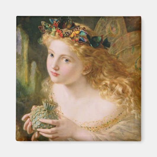 Sophie Anderson女性の公正な顔を取る マグネット (正面)