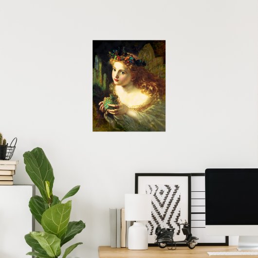 Sophie Anderson Fairy Poster ポスター (ホームオフィス)