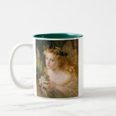 Sophie AndersonTake女性の公平な顔 ツートーンマグカップ (左)