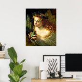 Sophie Gengembre Anderson:フェア顔を… ポスター (ホームオフィス)