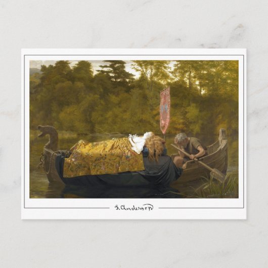 Sophie Gengembre Anderson #5 -ファインアートはがき ポストカード (正面)