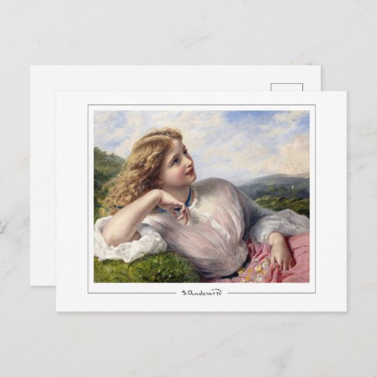 Sophie Gengembre Anderson #8 -ファインアートはがき ポストカード (正面/裏面)