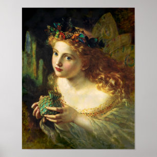 Sophie Gengembre Anderson Fairy ポスター