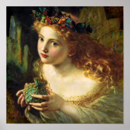 Sophie Gengembre Anderson Fairy Art ポスター