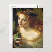 Sophie Gengembre Anderson Fairy Art ポストカード (正面/裏面)