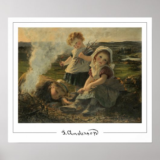 Sophie Gengembre Anderson Zeding Art Poster #4 ポスター (正面)