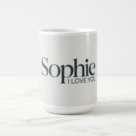 Sophie ILove You コーヒーマグカップ