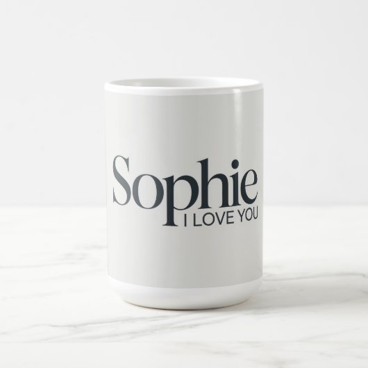 Sophie ILove You コーヒーマグカップ (中央)