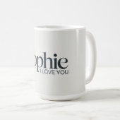 Sophie ILove You コーヒーマグカップ (正面右)