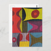 Sophie Taeuber-Arpによるエレメンタル型枠 ポストカード (正面/裏面)