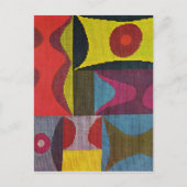 Sophie Taeuber-Arpによるエレメンタル型枠 ポストカード (正面)