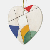 Sophie Taeuber Arp著構成 セラミックオーナメント (左)