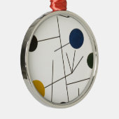 、Sophie Taeuber Arp著飛ぶ落下上昇 メタルオーナメント (右)