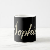 Sophie white gold Handwriting Tasse Kaffeetasse コーヒーマグカップ (中央)