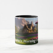 Sophie's Morning Teaカスタマイズ可パーソナライズされた能 マグカップ (中央)