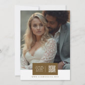 Sophistated Colorful Christmas Botanical & Floral 招待状 (裏面)