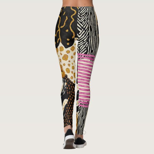 Sophisticated African Caribbean Asian Leggings レギンス (裏面)