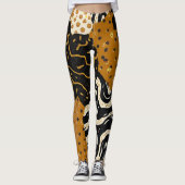 Sophisticated African Caribbean Asian Leggings レギンス (正面)