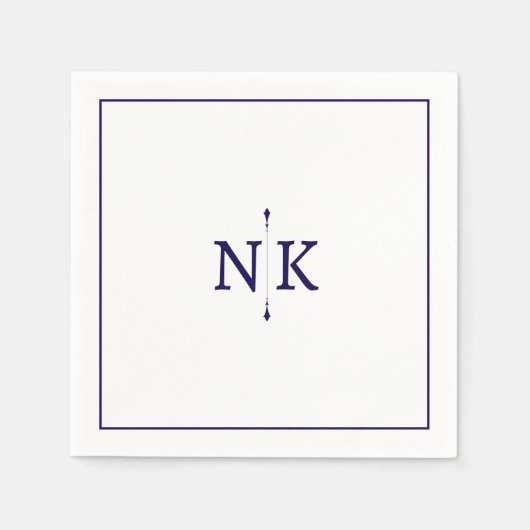 Sophisticated and Classic スタンダードカクテルナプキン (正面)